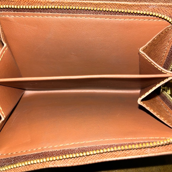 Authentic Louis Vuitton Porte Monnaie Monogram Tresor Wallet - Picture 11 of 15